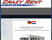 Tablet Screenshot of crazyrent-mobile.de